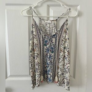 LUQ Floral Print Women's Top